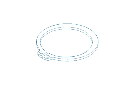 Anel de retenção 40x1,75 A2 DIN471