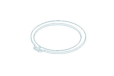 Tear-off ring 60x2 A2 DIN471