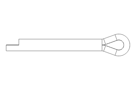 Cotter pin ISO1234 1.6x10 A2