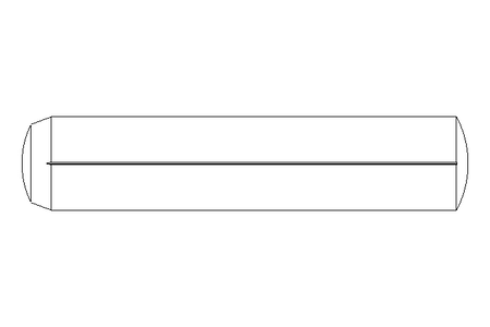 Straight grooved pin ISO8740 8x40 A2