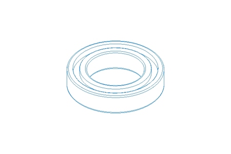 Cuscin.scanalato a sfera 61905 2RS 25x42