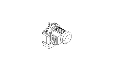 Flachgetriebemotor 0,25kW 41 1/min