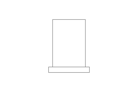 Gewindebuchse M4 6x10 Stahl (4.8)