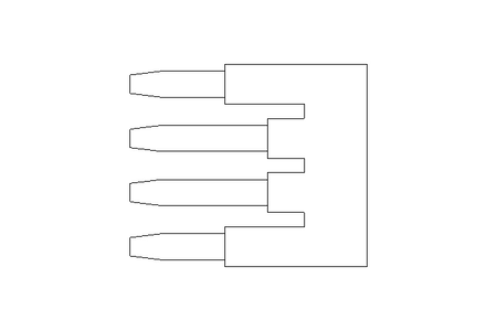 Steckbrücke 4-polig