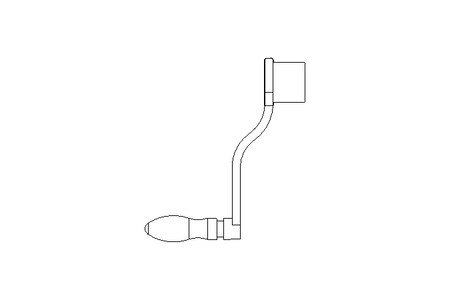 Manivelle R=125 V=14