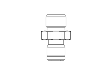 Steckverschraubung G1/8 D 4 Niro