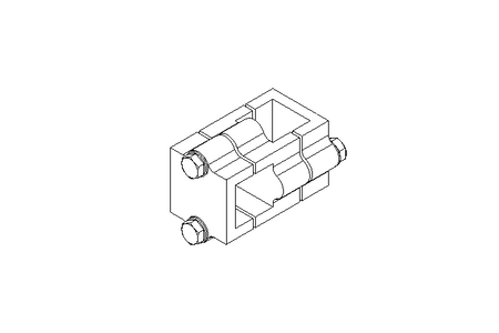 cross clamping piece