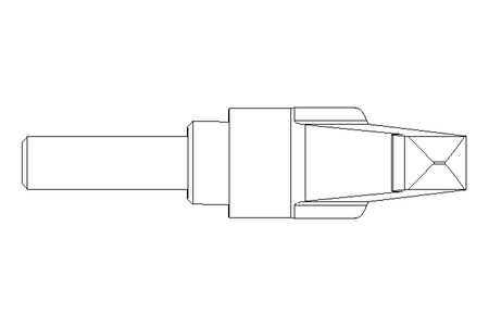 Klemmhebel M10x32 1.4305