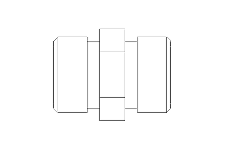 Raccord de tube L 12/12 1.4571 DIN2353