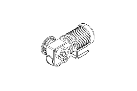 Motore a vite senza fine 0,25kW 30 1/min