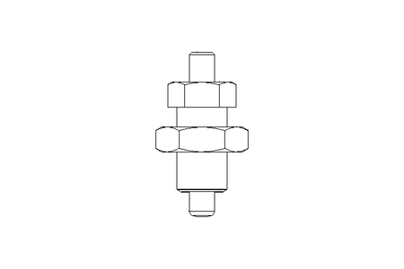 Rastbolzen GN617-5-GK-NI