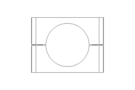 Pipe clamp D=52 B=30