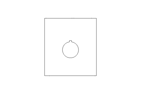 Tastergehäuse 1-fach 72x80x56 PC