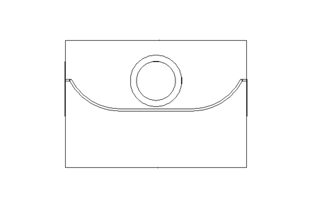 Caixa de botão 72x80x56mm