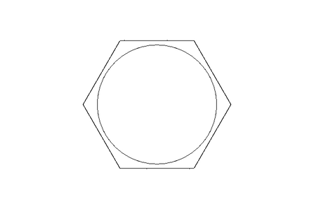 Hexagon cap nut M20 A2 DIN1587