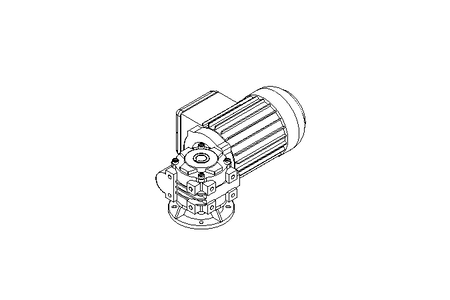 Schneckengetriebemotor 0,37kW 100 1/min