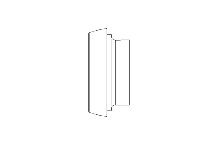 Taper stub SD DN40 1.4404 DIN11851