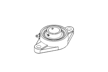 Flange bearing 30x141x40.2