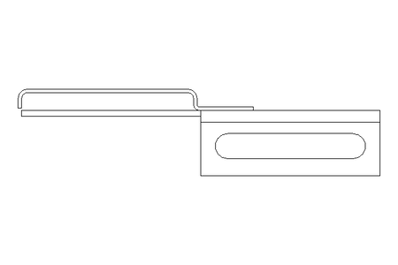 Quarzglashalter links