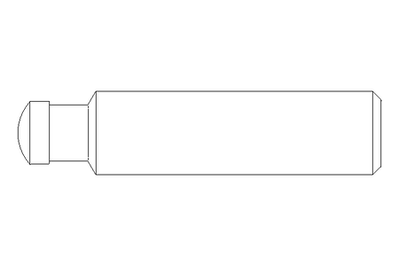 Gewindestift M8 H=35