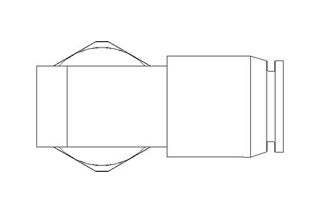 Conexao roscada QSRL-G1/4-8-K-SA