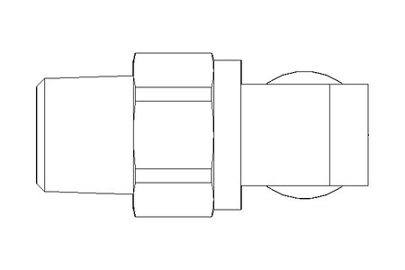 L PLUG-IN UNION QSRL-G1/4-8-K-SA