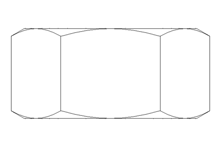 Tuerca hexagonal M8 A2 DIN934