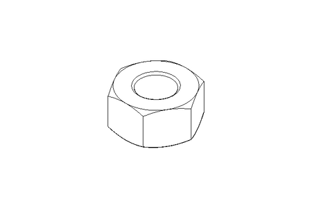 Hexagon nut M8 A2 DIN934