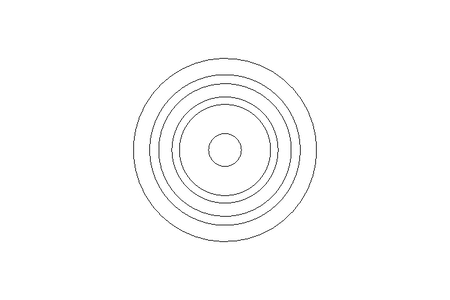 Membrana/diafragma D=50 L/H=8 EPDM