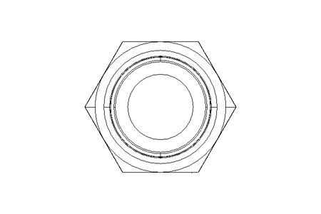 Reducing coupling L 42/35 St-Zn ISO8434