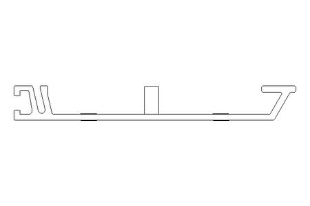 Sectional rail S7-300 L320