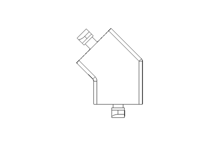 Conector 45° 30x30 para perfil