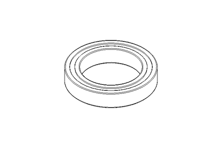 Deep groove ball bearing 61805 2RS 25x37