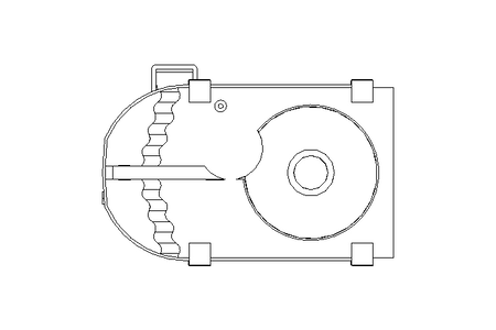 Flachgetriebemotor 9,5 Nm