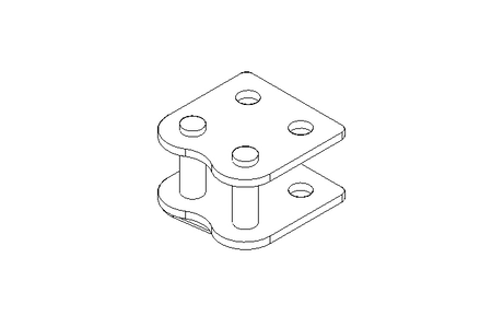 Verschlussglied 08 B-1 M2x2