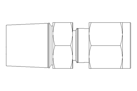 Pipe screw connector 6 G3/8"