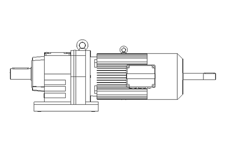 Stirnradgetriebemotor 35 Nm