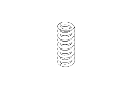 Mola de pressão D1=15,5 D2=10,7 L=40