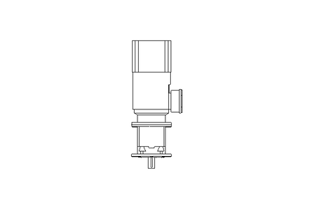 Motorid.ingranaggi cilind 3kW 247 1/min