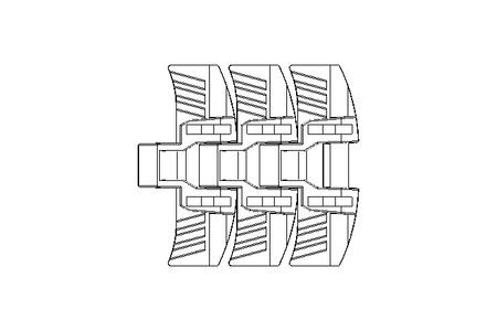 Flush-grid belt NGG2260MK330FT B= 83.8