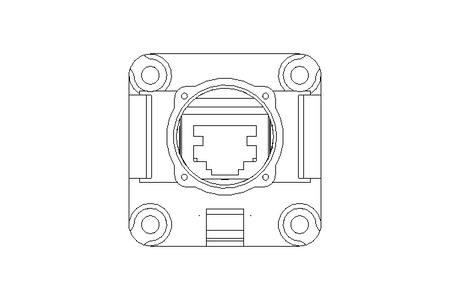 Busmodul Koppler RJ45 Kat. 5E