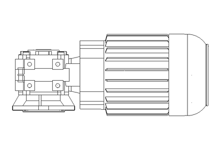 Motoréd. à vis sans fin 0,55kW 140 1/min