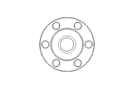 Threaded nut TR16x4 PA