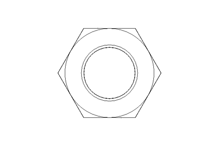 Dado esagonale M16 A4 DIN934