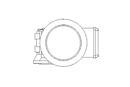 Worm gear motor 0.55kW 74 1/min