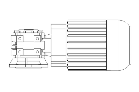 Motoréd. à vis sans fin 0,55kW 104 1/min