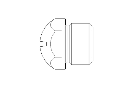 Protective cover M12 plastic