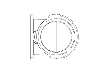 Flanschanschluss einteilig 90Grad Winkel