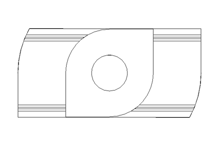 Hammer head nut T M4 / 8 St-Zn