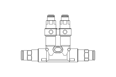 Kolbenverteiler 2-fach